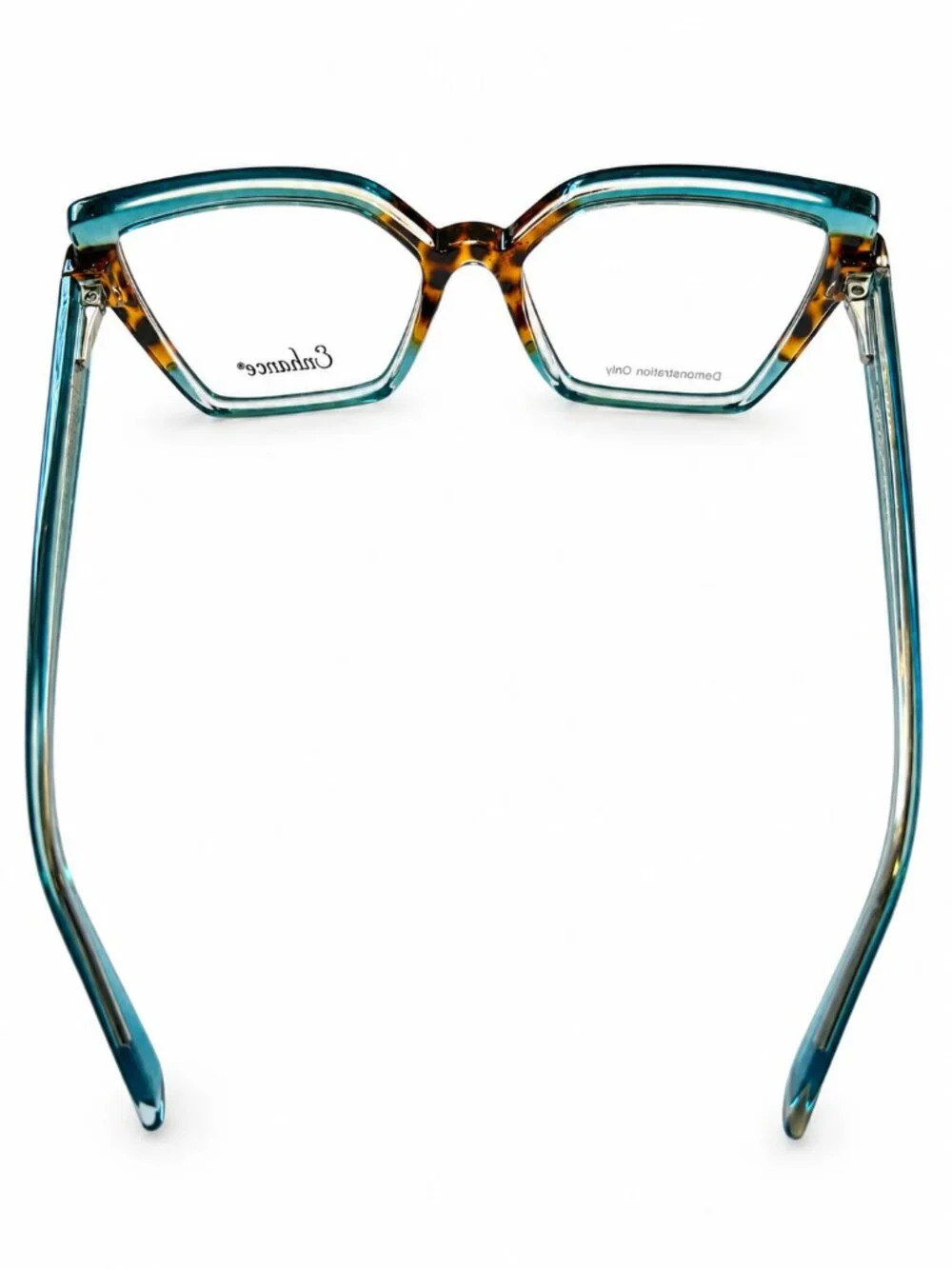 Enhance EN4441 Green/Tortoise 55-17-150 Eyeglass Frames